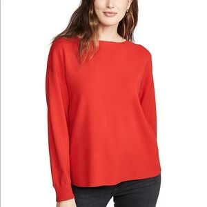 Alice + Olivia Ruela Split Back Sweater.